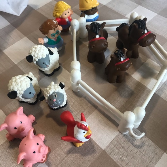 fisher price farm animals vintage